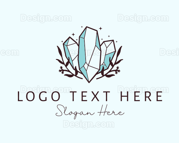 Luxe Precious Stone Gem Logo