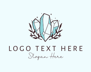 Luxe Precious Stone Gem logo