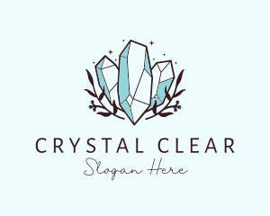 Luxe Precious Stone Gem logo design