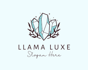 Luxe Precious Stone Gem logo design