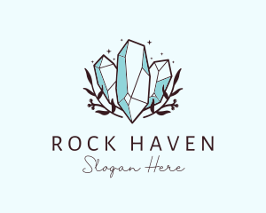 Luxe Precious Stone Gem logo design