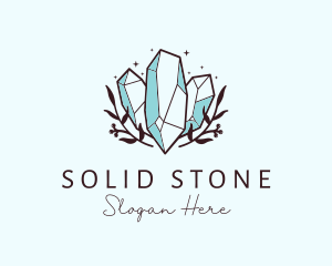 Luxe Precious Stone Gem logo design