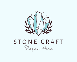 Luxe Precious Stone Gem logo design