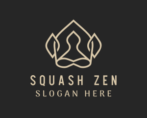 Wellness Yoga Studio logo design