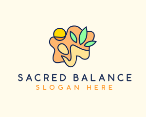 Beach Body Massage logo design