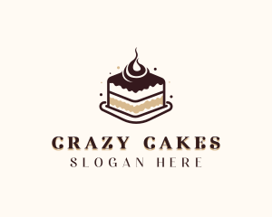 Sweet Tiramisu Cake logo design