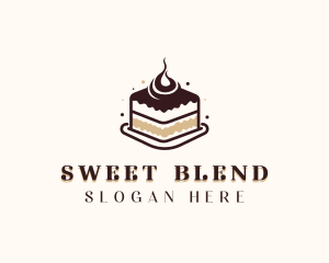 Sweet Tiramisu Cake logo design