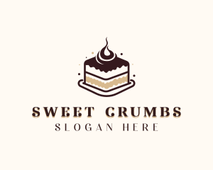 Sweet Tiramisu Cake logo design