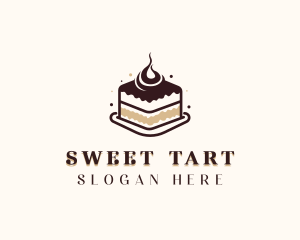 Sweet Tiramisu Cake logo design