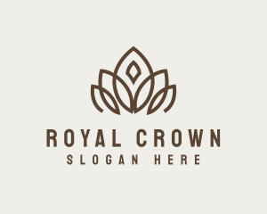 Bronze Lotus Crown logo