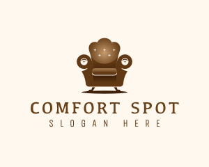 Seat Armchair Furniture logo design