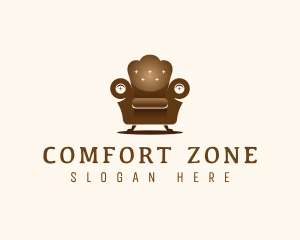 Seat Armchair Furniture logo design