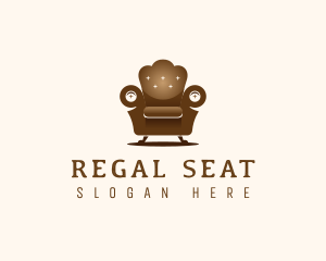 Seat Armchair Furniture logo design