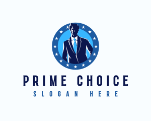 Professional Suit Tie Logo