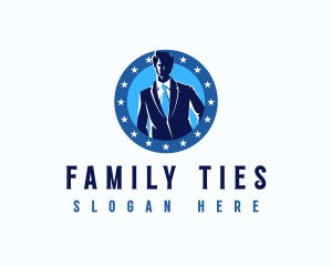 Professional Suit Tie logo design