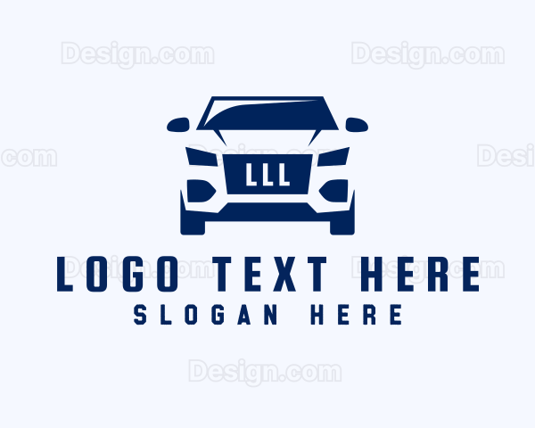 SUV Car Maintenance Logo