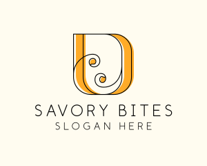 Ornate Elegant Decoration Logo