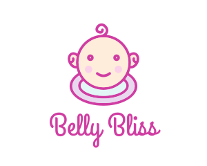 Cute Infant Care logo design