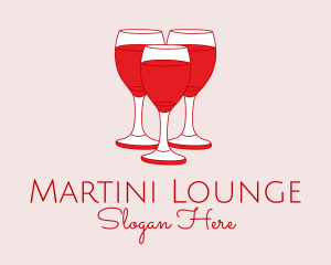 Red Wine Cocktail  logo