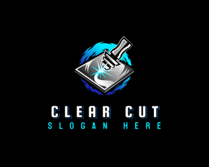 Laser Industrial Engraving logo design