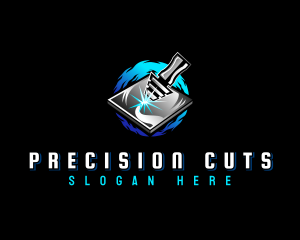 Laser Industrial Engraving logo design