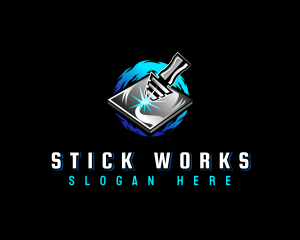 Laser Industrial Engraving logo design