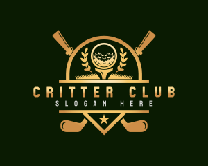 Golf Club Sport Tournament  logo design