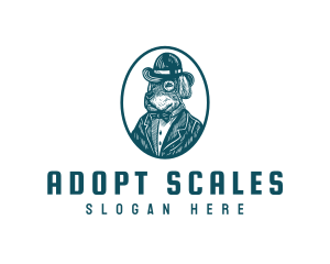 Dapper Dog Grooming logo design