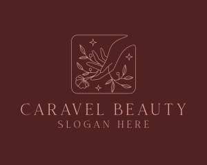 Flower Beauty Salon logo design