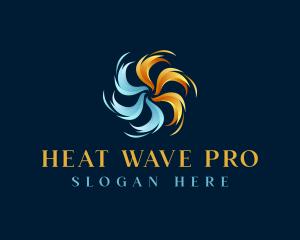 Cold Burning Fire Propeller logo