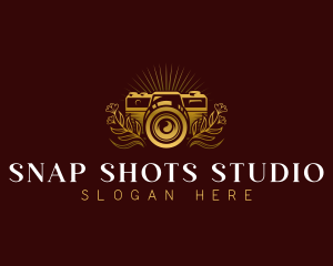 Camera Shutter Lens Logo