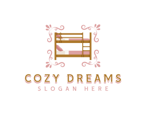 Decorative Bed Furniture logo design