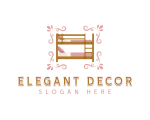 Decorative Bed Furniture logo design