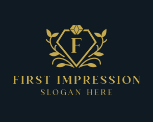 Luxury Diamond Jewelry logo design