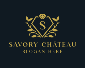 Luxury Diamond Jewelry logo design