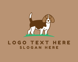 Beagle Hound Pet logo