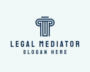 Professional Legal Pillar  logo design