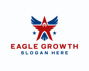 Star Eagle Patriot logo design