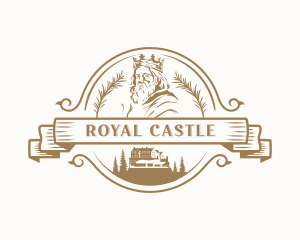 King Monarch Castle logo design