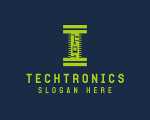 Electronics Circuit Letter I logo