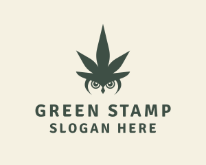 Owl Weed Cannabis  logo design