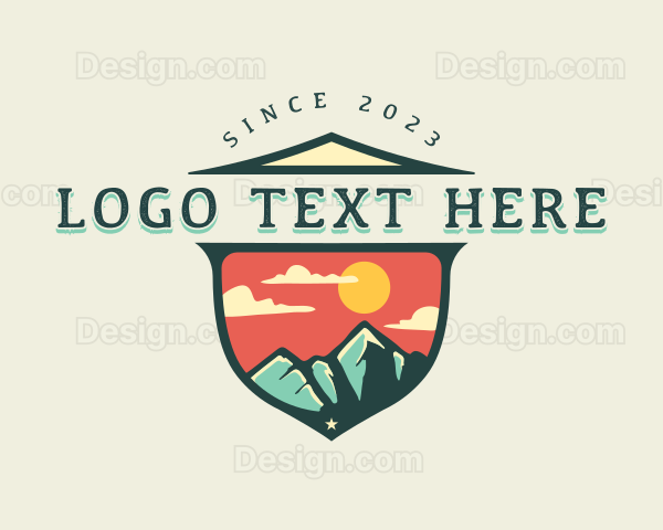 Mountain Nature Outdoor Logo