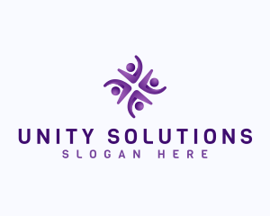 Human People Support logo design