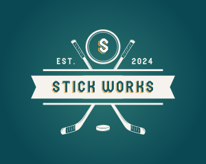 Hockey Sports League logo design