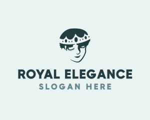 Royal Queen Crown  logo