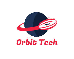 Planet Rugby Orbit logo design