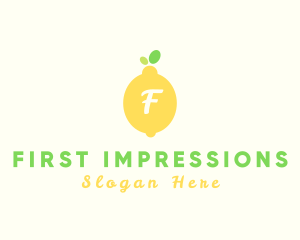 Fruit Lemon Juice Bar logo design