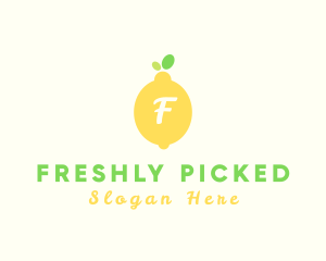 Fruit Lemon Juice Bar logo design