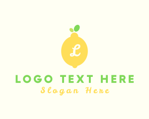 Modern - Fruit Lemon Juice Bar logo design