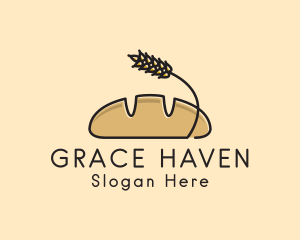 Rustic Wheat Bread Logo